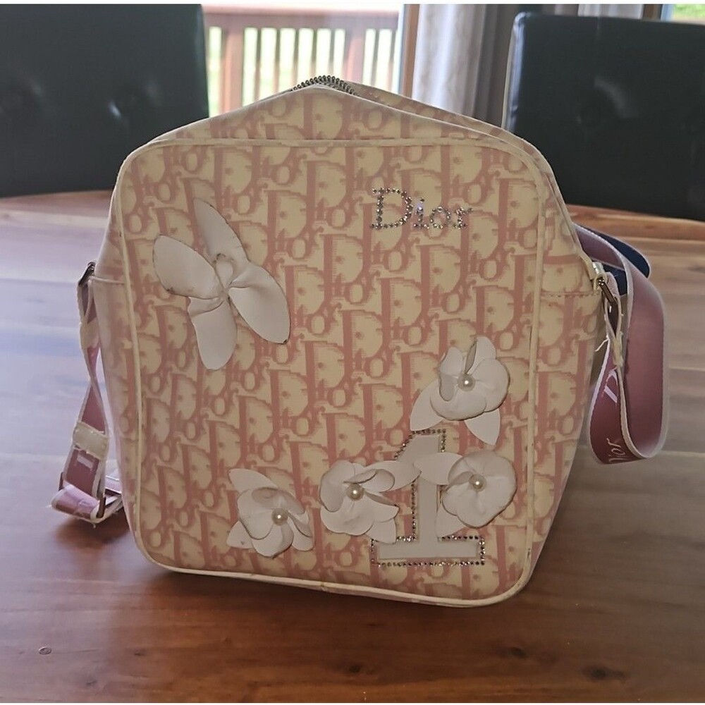 Dior Diorissimo Girly Y2K  Trotter  Crossbody Bag With Strap - Picture 3 of 16